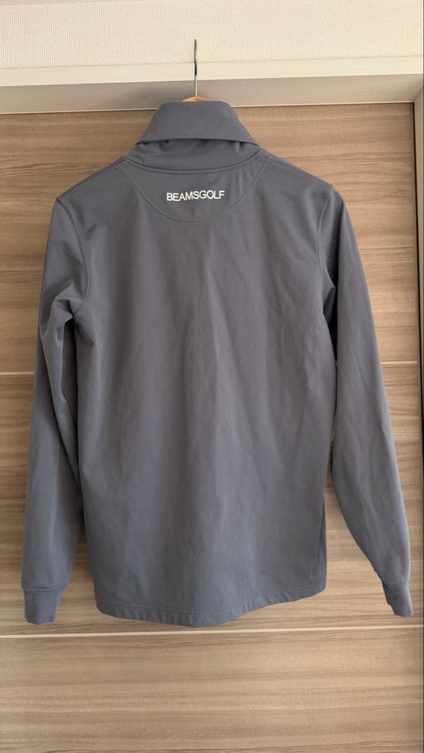 BEAMS GOLF タートルネックセーター グレー