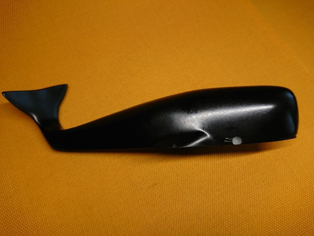 【美品】サカナ　クジラ　鯨　石製　置物　インテリア　工芸品　美術品　A1671