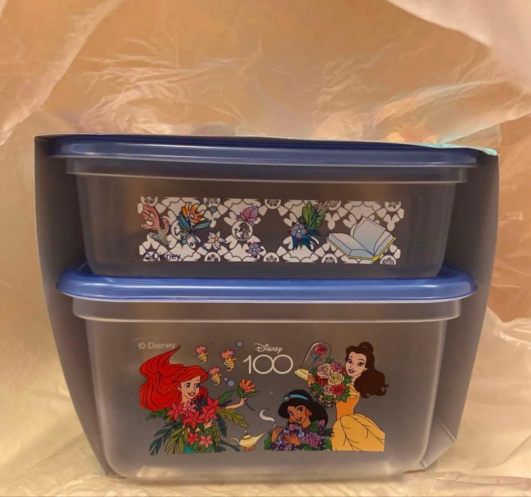 新品未使用！ziploc☆コンテナ☆ディズニープリンセス3種セット