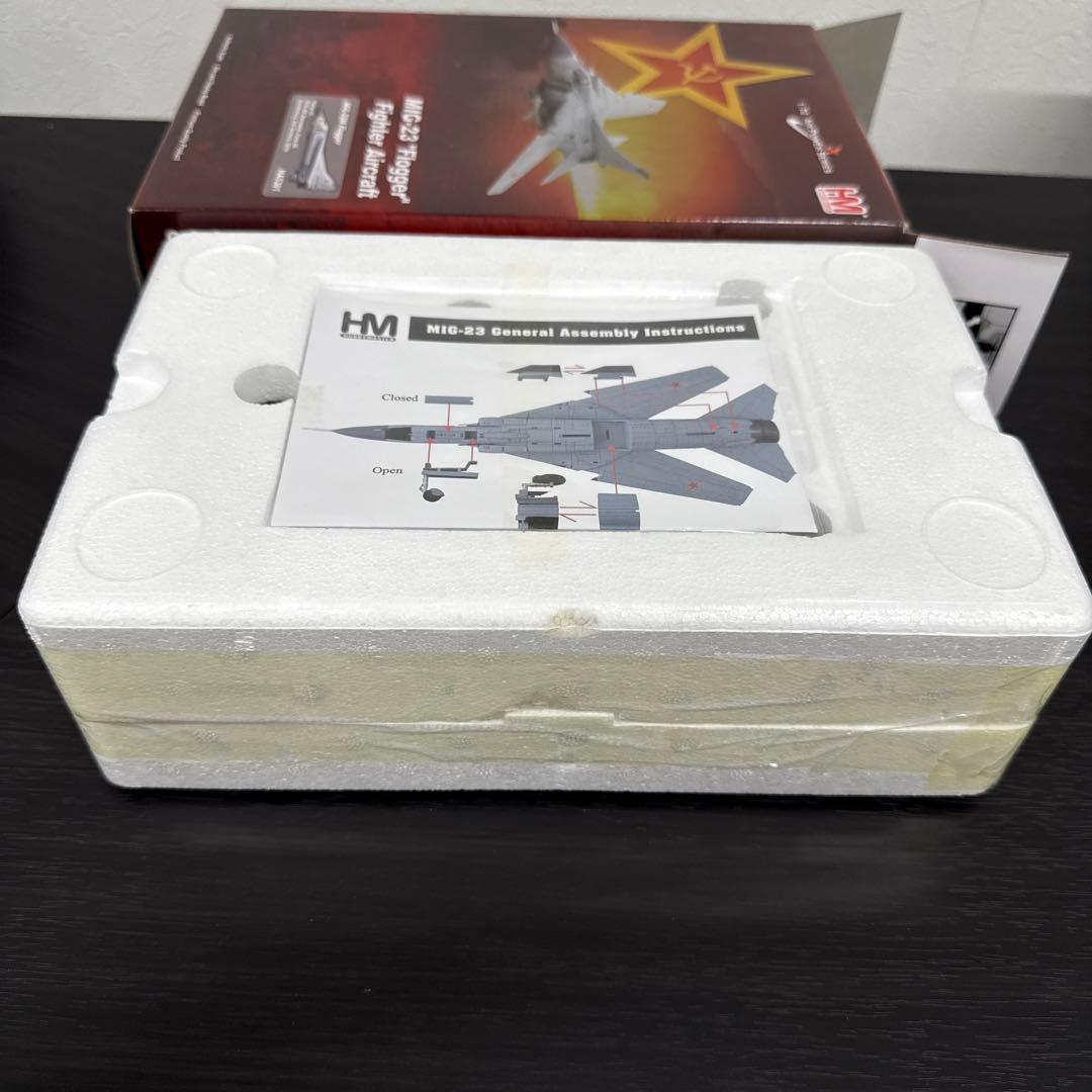 ★美品★ホビーマスター MiG-23M 1/72 戦闘機モデル HA5301
