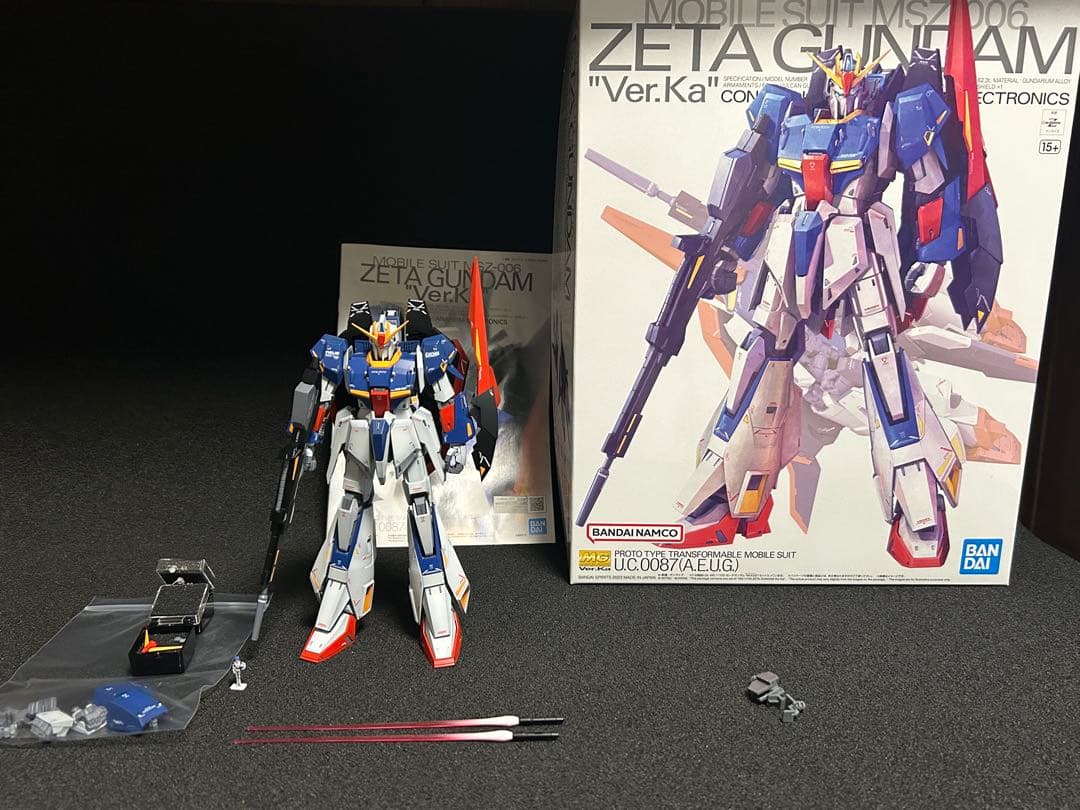 MG Zガンダム　ver.kaグラデーション塗装完成品