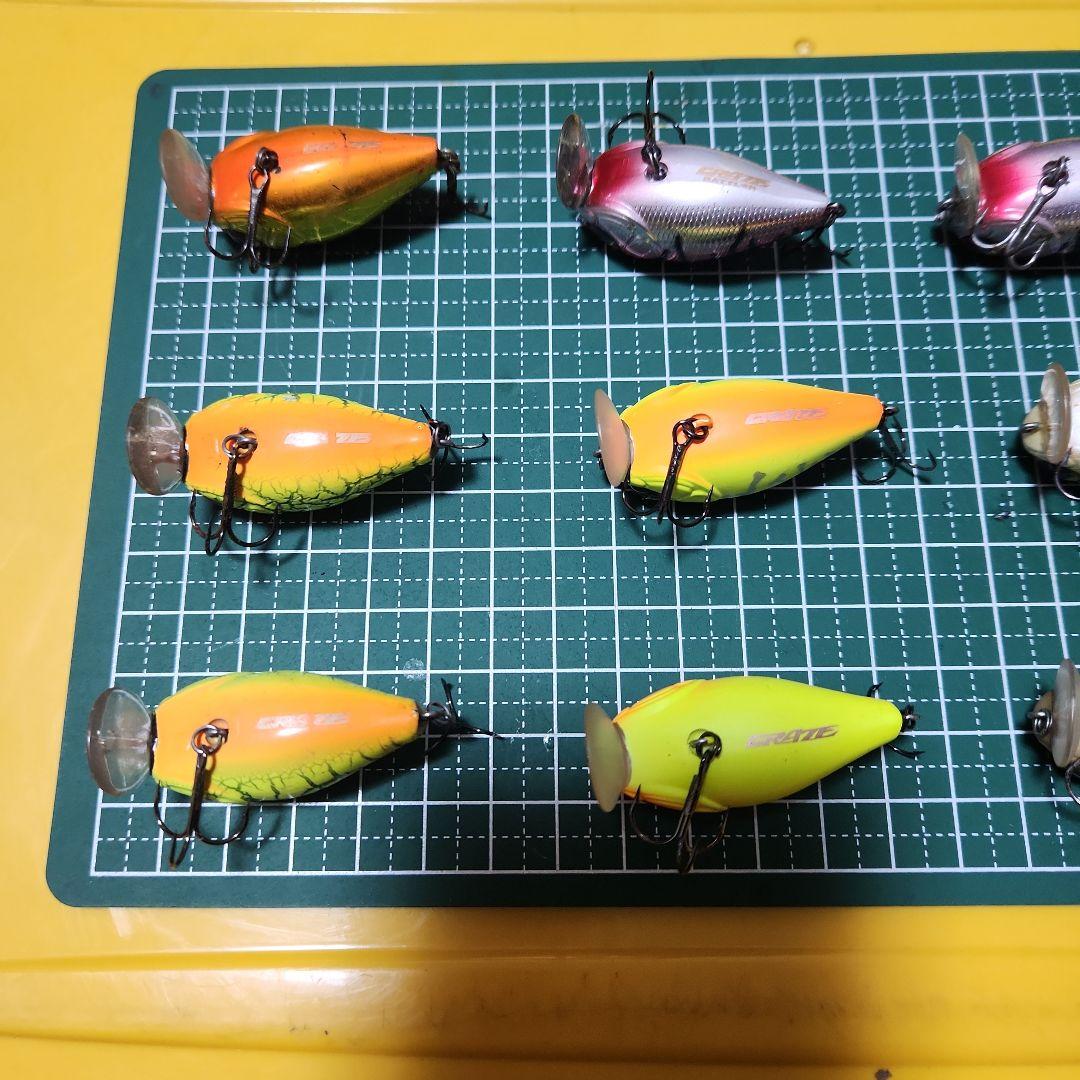 ジップベイツ　クレイズ　9個セット