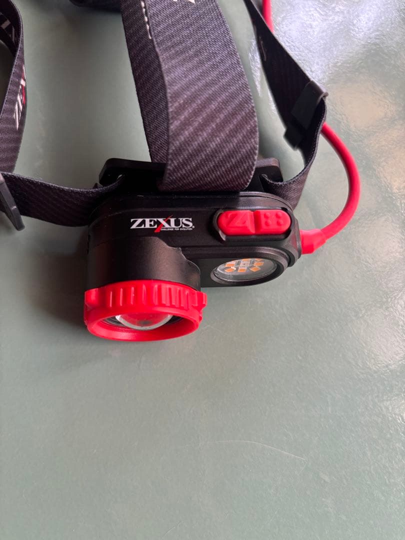ZEXUS ZX-R130 ヘッドランプ 1200ルーメン美品