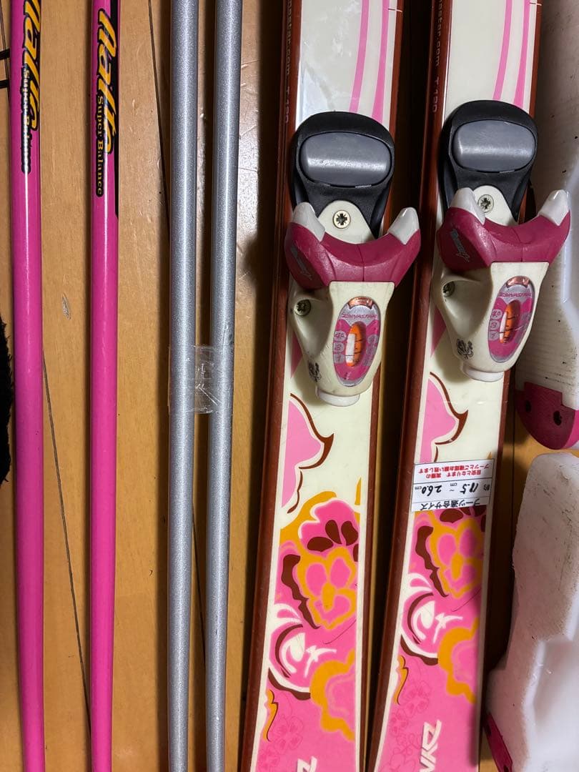 Dinamstar スキー板セット120cm 靴21or22cm