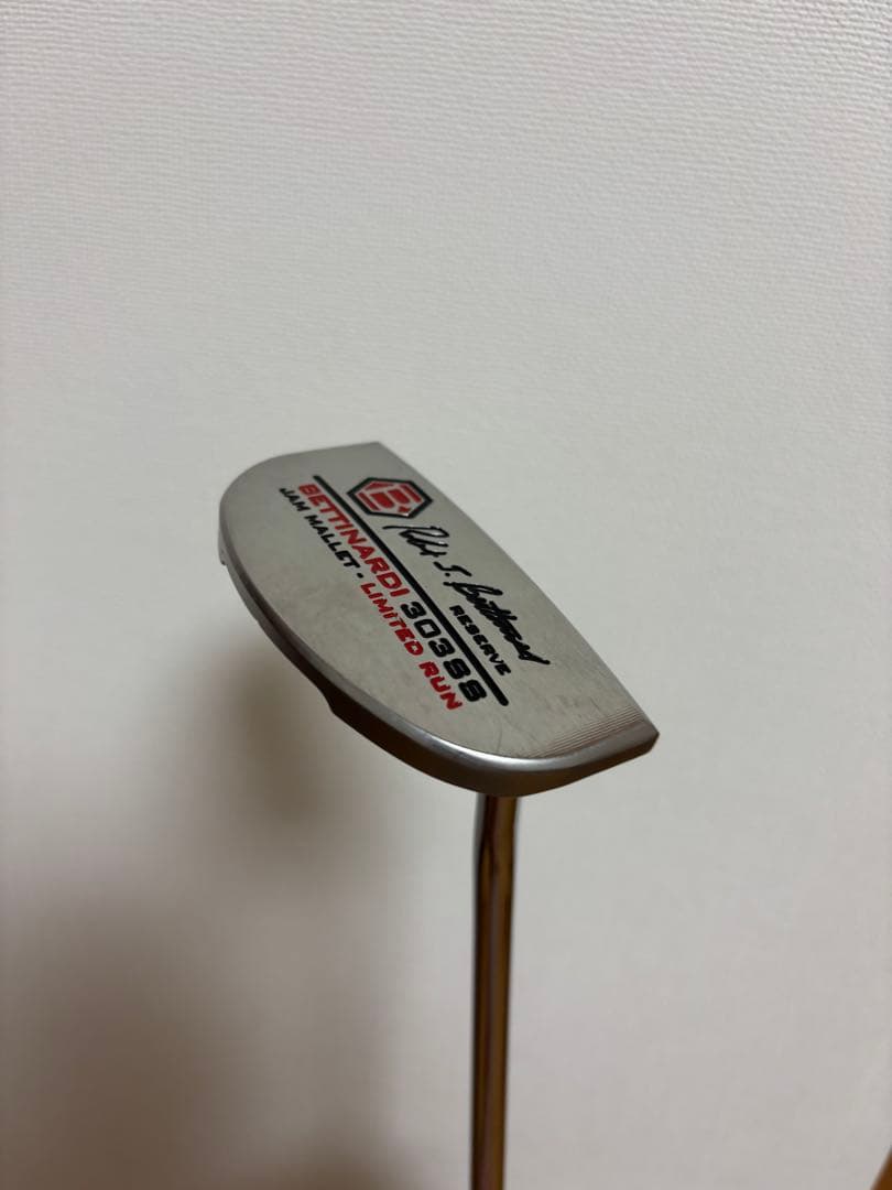 ベティナルディ シグネチャー　JAM MALLET リミテッドラン　パター