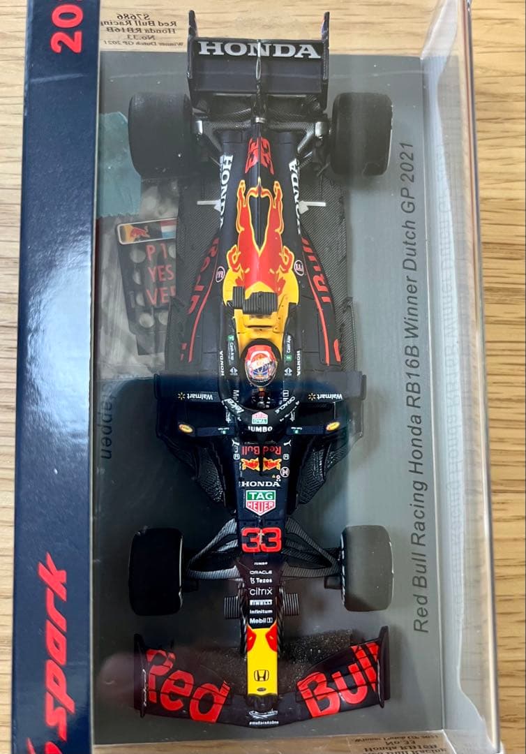 スパーク レッドブルホンダ RB16B M. フェルスタッペン オランダGP優勝