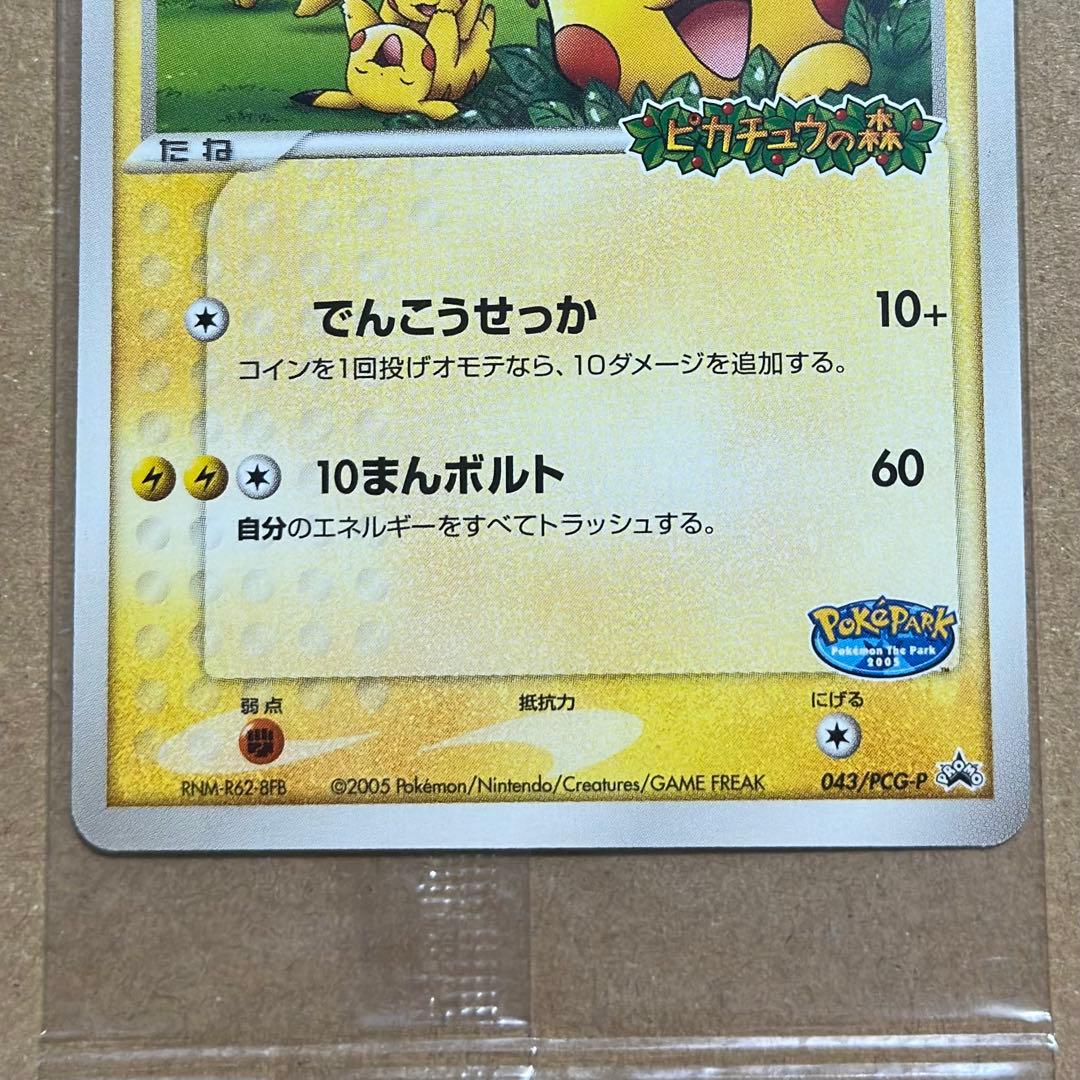 未開封 ポケパークのピカチュウ 043/pcg-p プロモ