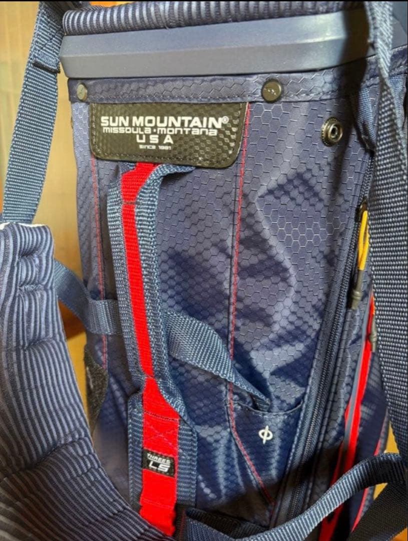 【美品】ゴルフバッグ　サンマウンテン3.5LS
