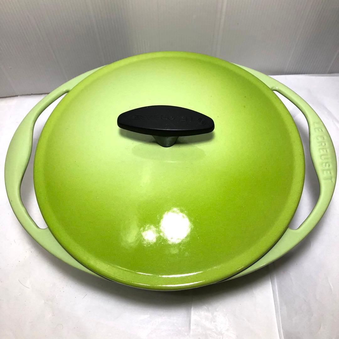 ル・クルーゼ　22cm 両手鍋　陶器オーブンウェア