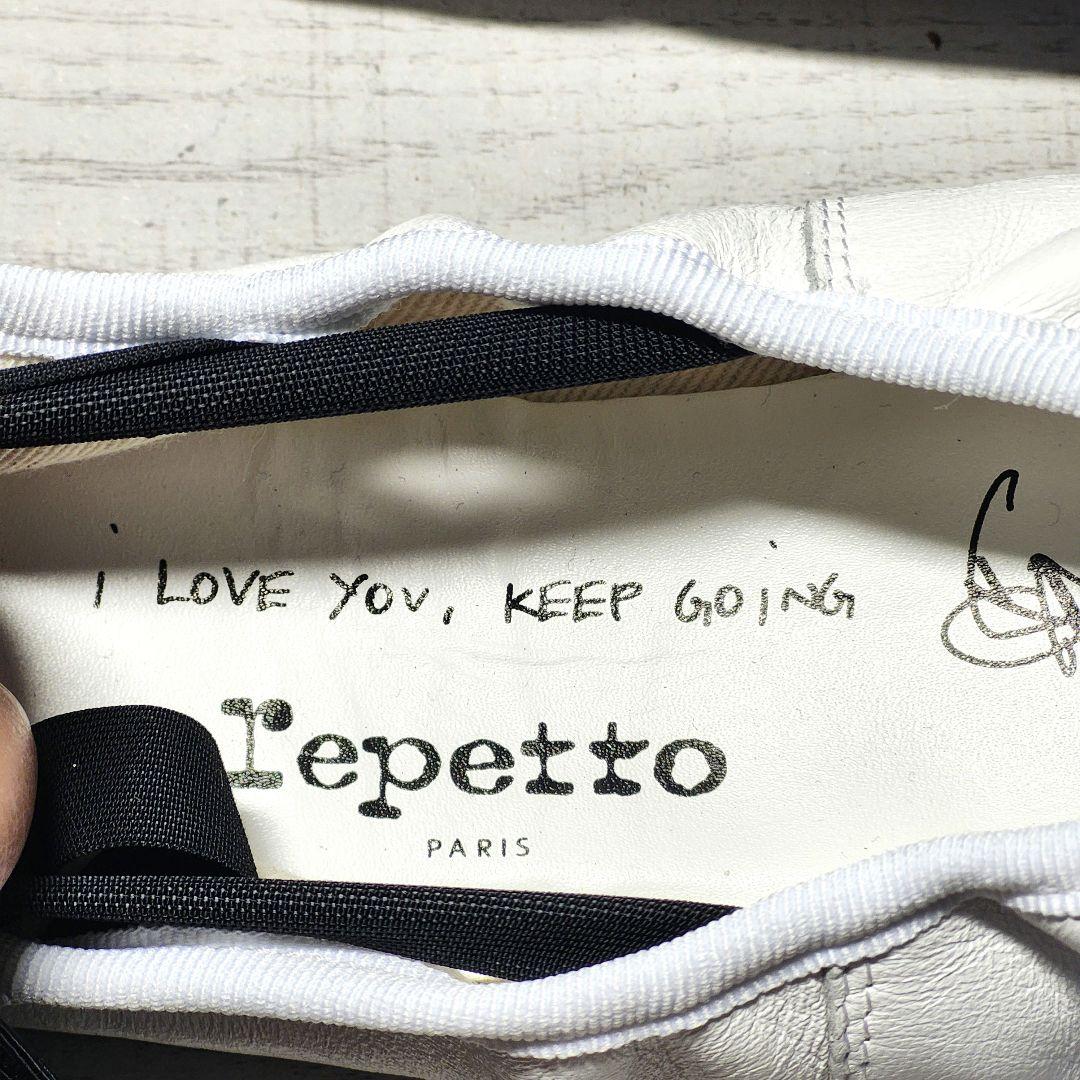 【極美品】repettoレペット☆シーア ソフィア バレリーナ38 1/2