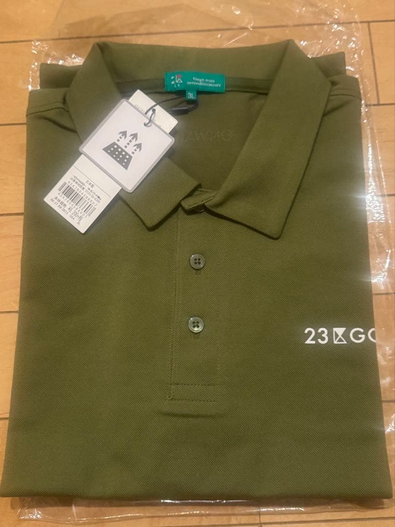 半袖ポロシャツ　23区ゴルフ
