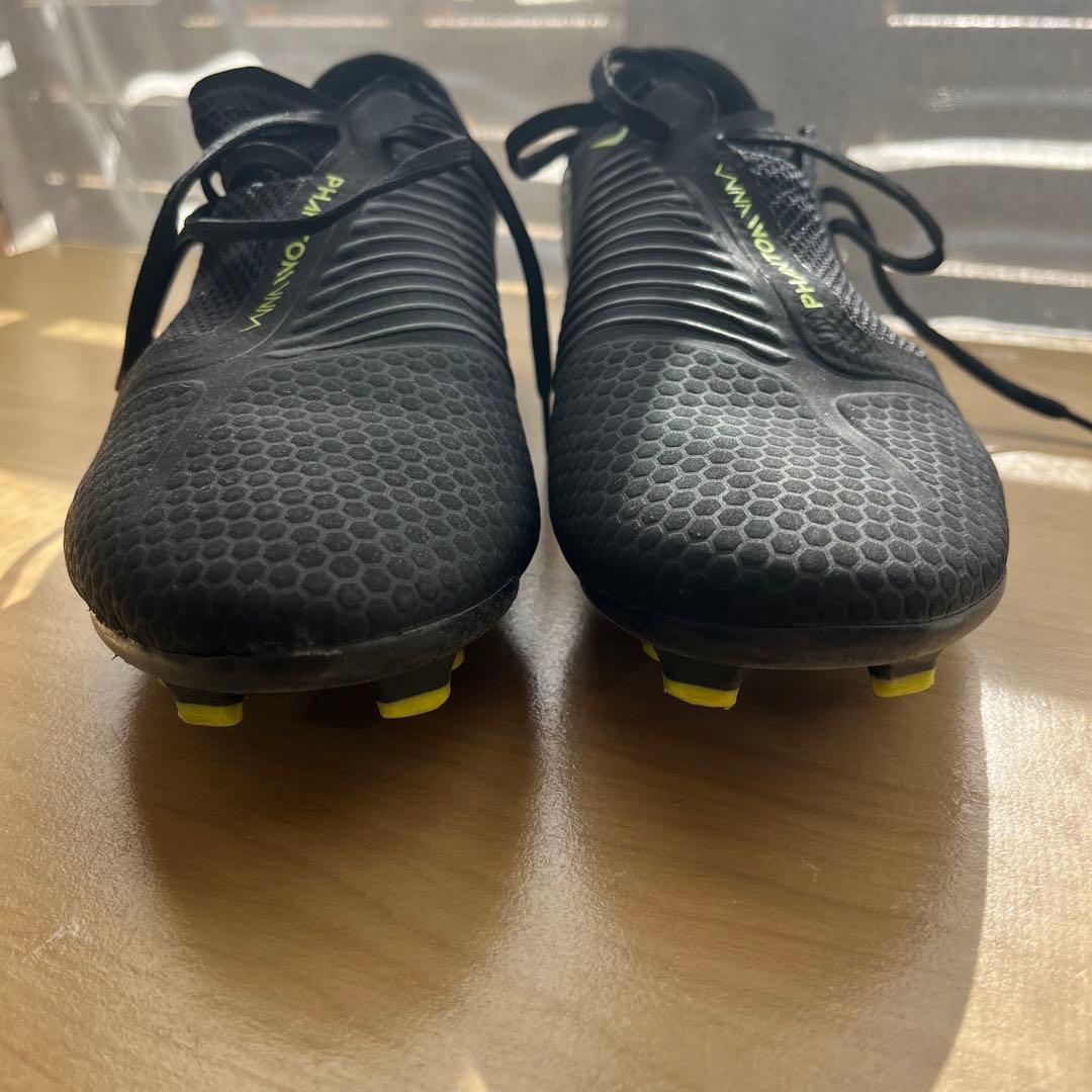 Nike Phantom サッカーシューズ 黒/黄緑