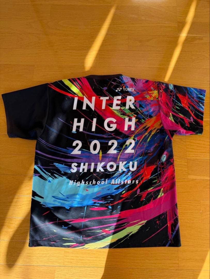バドミントン インハイTシャツ 2022年 美品