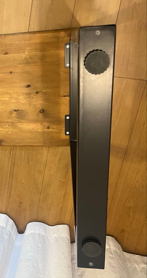 100✕45 カウンターテーブル　ウォールナット　無垢材　アイアン脚