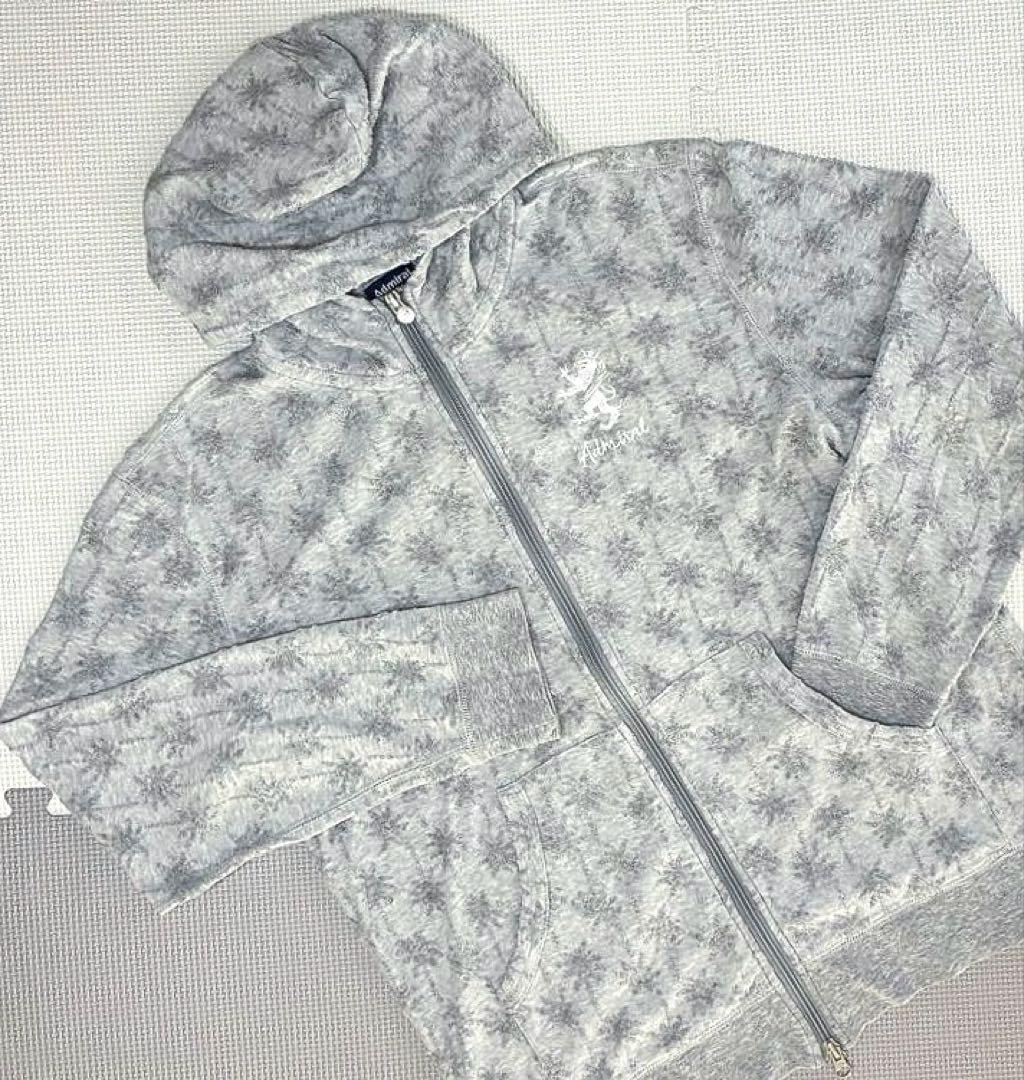 アドミラル ストレッチフルジップパーカー（L.GRAY／L）