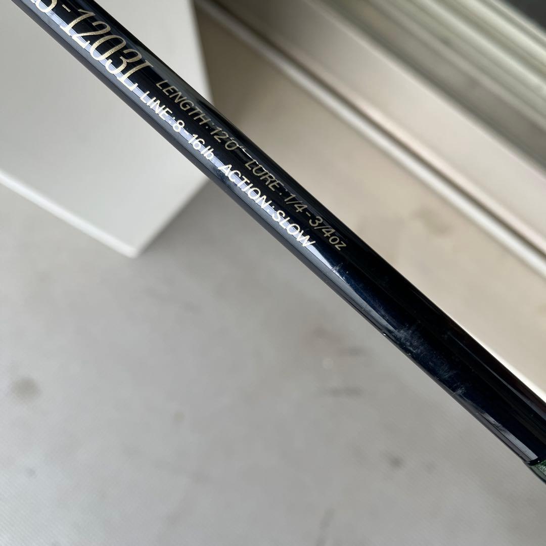 美品　PREMIER PRS-120SL　ロッド　ラバーグリップ　全長3.6ｍ