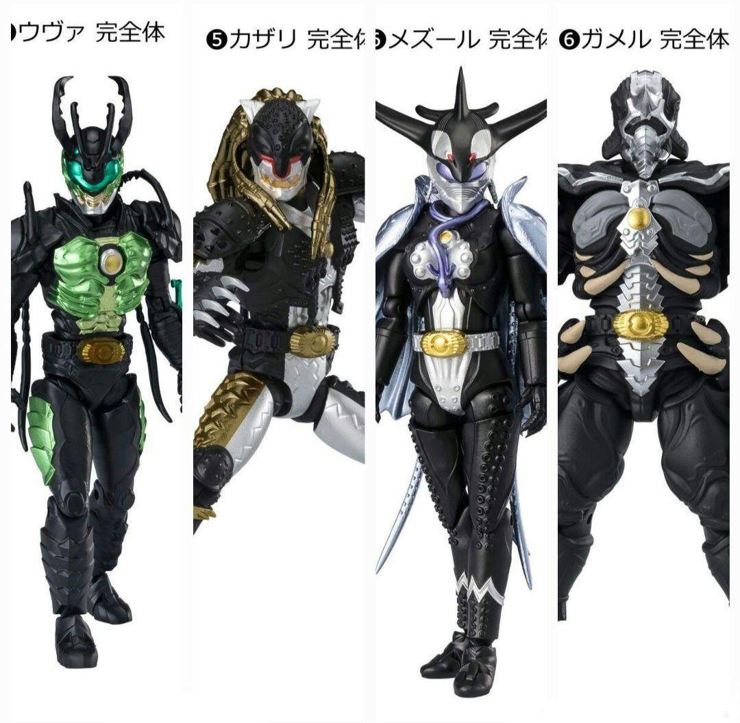 グリード6体セット　ウヴァ　カザリ　メズール　ガメル　shodo 　　10/19
