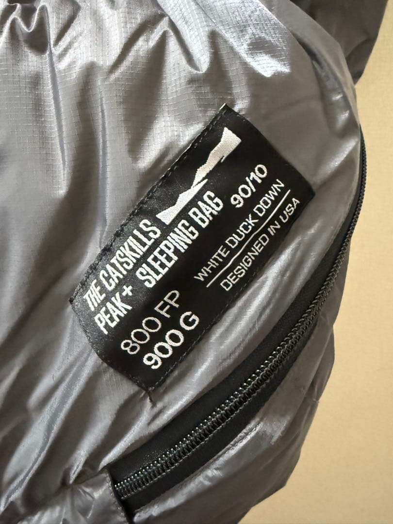 Brooklyn Outdoor Company ダウン寝袋　900g