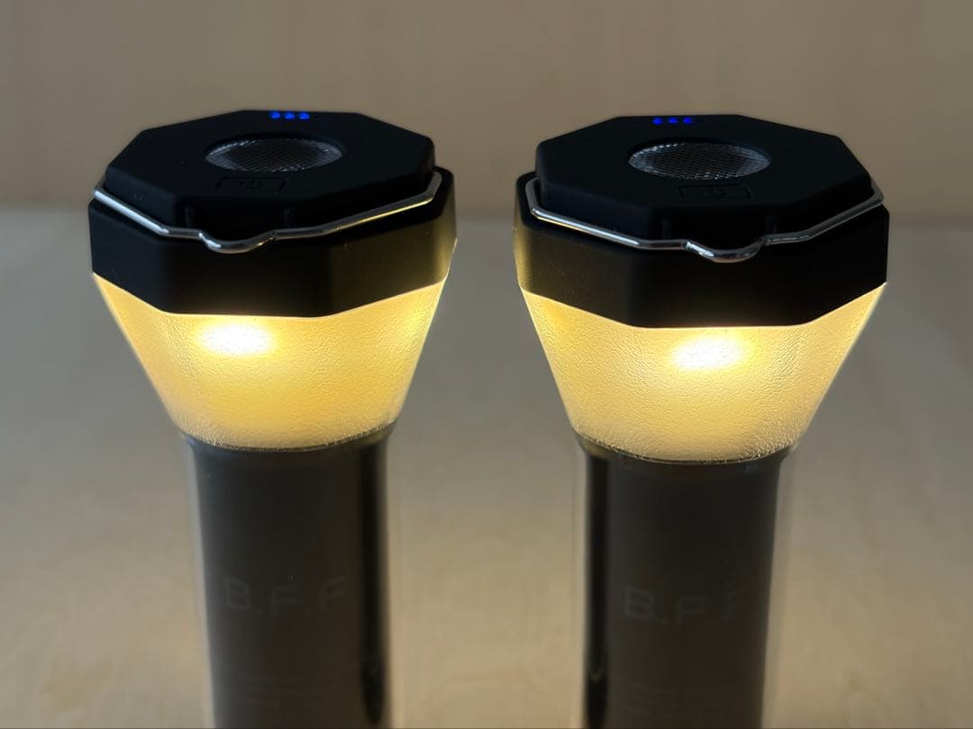 NATURA ナトゥーラ BFF LED ライト ランタン 2本セット