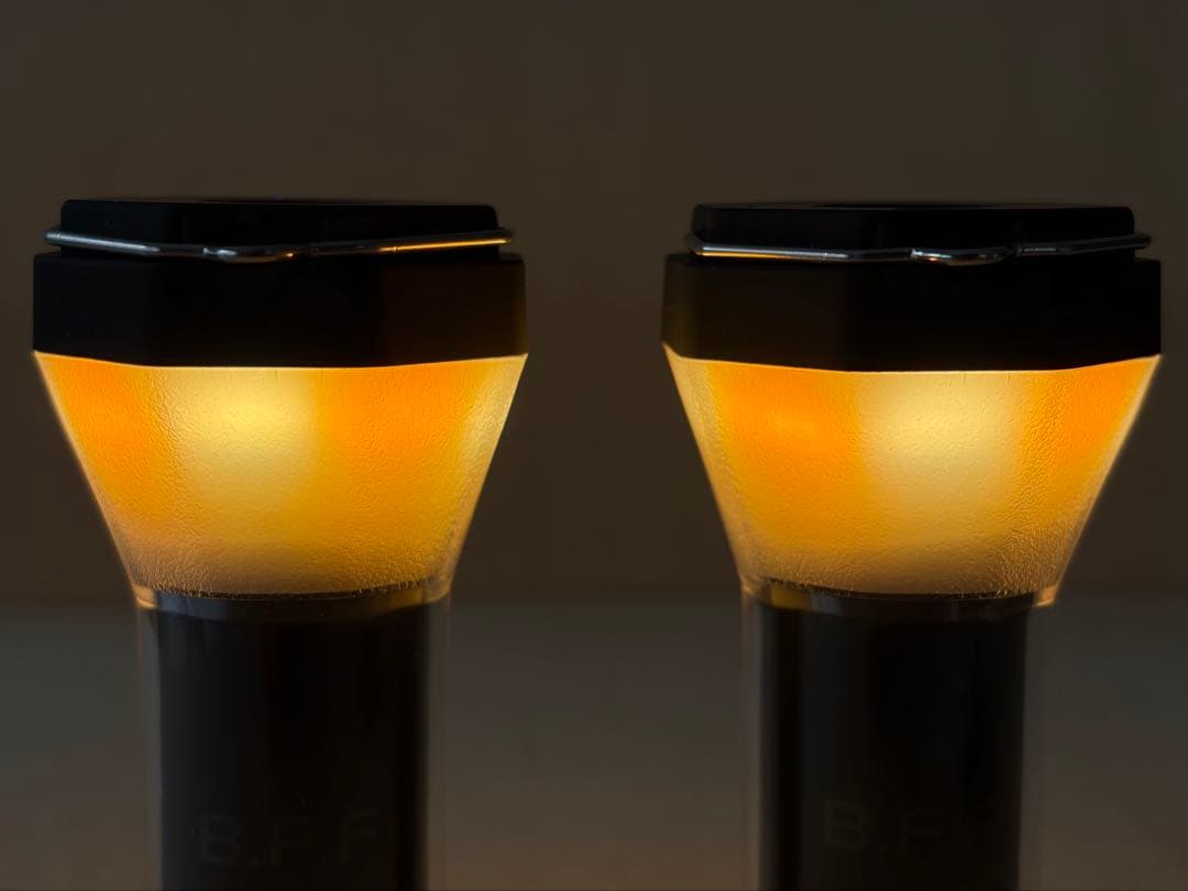 NATURA ナトゥーラ BFF LED ライト ランタン 2本セット