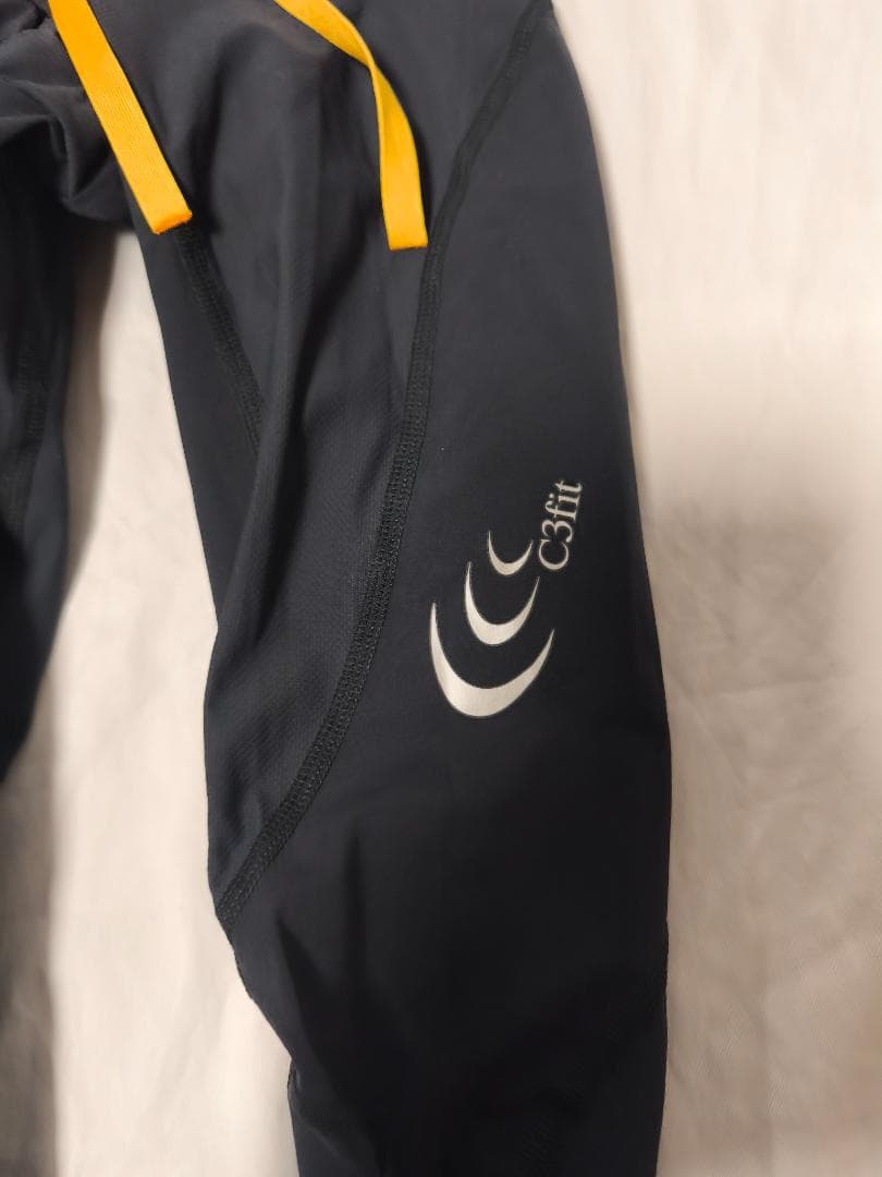 C3fit インパクトエアーロングタイツ コンプレッション レディース M