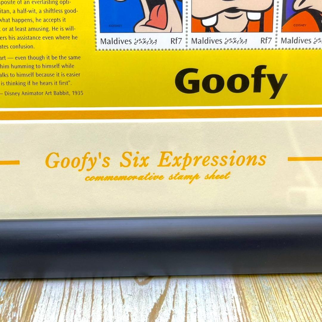 世界限定150枚 レア★グーフィー Goofy★スタンプアートギャラリー 切手