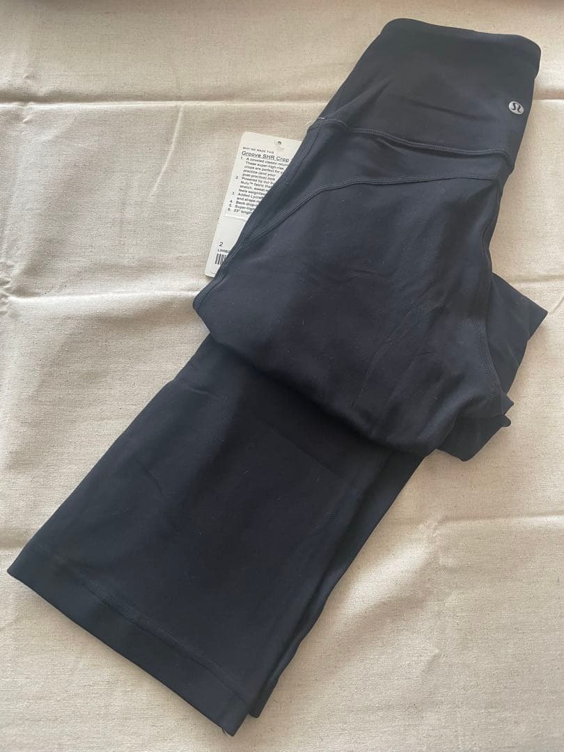 新品 ルルレモン Groove SHR Crop 23\" （サイズ2）