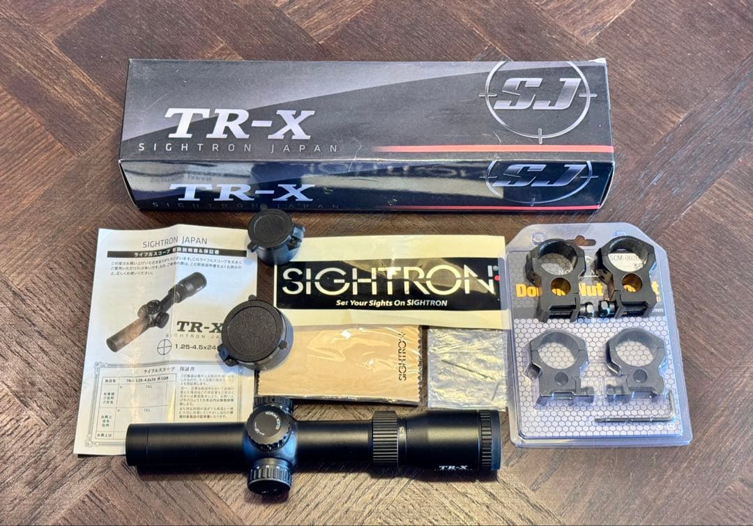 SIGHTRONT R-X 1.25-4.5x24 IR CQB スコープ中古品
