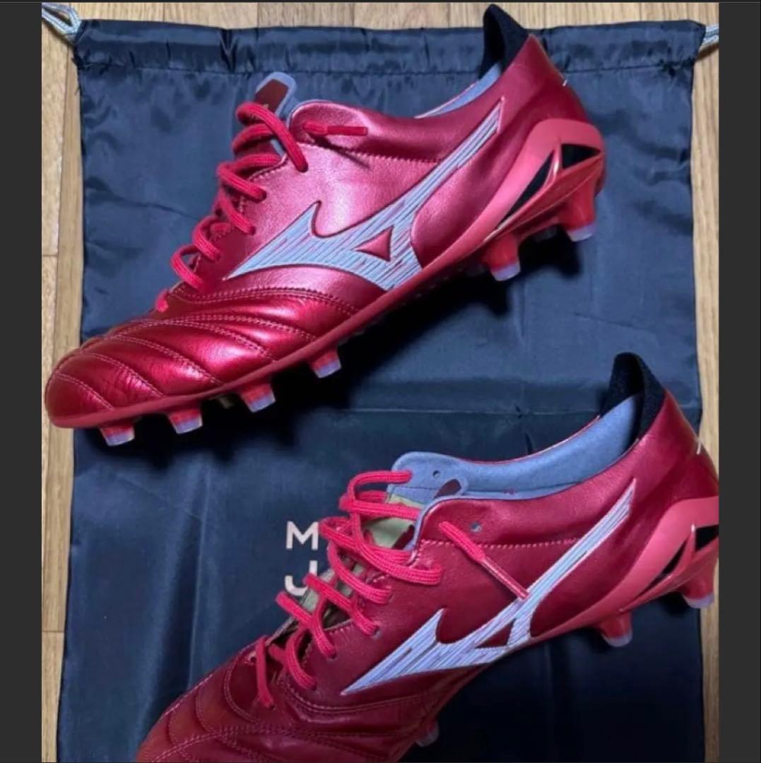Mizuno Morelia Neo レッド サッカーシューズ