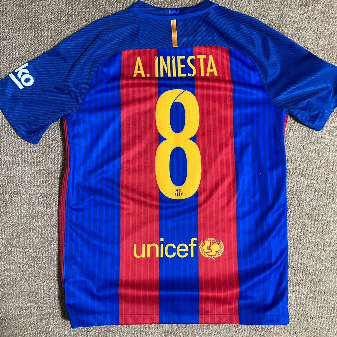 FC Barcelona 2016 Nike イニエスタ