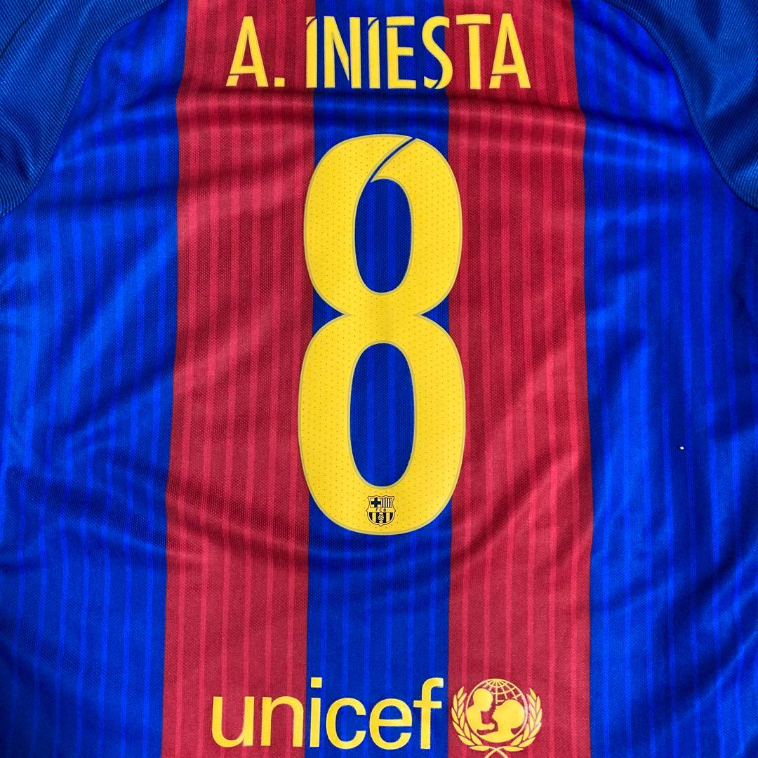 FC Barcelona 2016 Nike イニエスタ