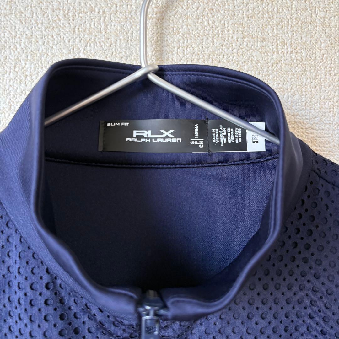 【極美品】 RLX ラルフローレン ゴルフ　ハーフジップ 紺 ストレッチ