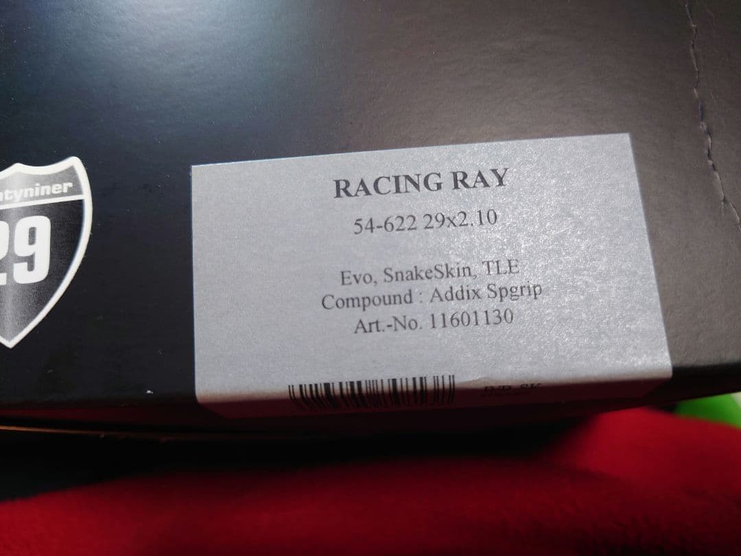 新品２本セット！SCHWALBE RACING RAY 29×2.1 TLタイヤ