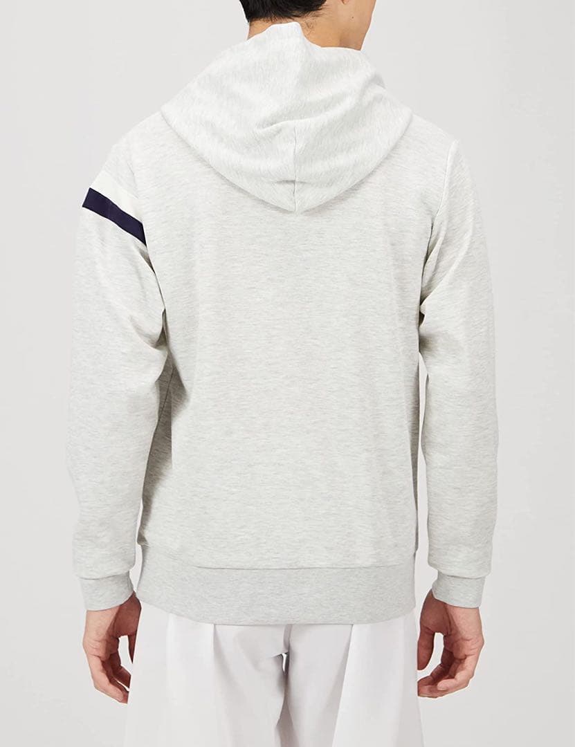 FILA フィラ テニスウェア テニスフーディープルパーカー メンズL新品グレー