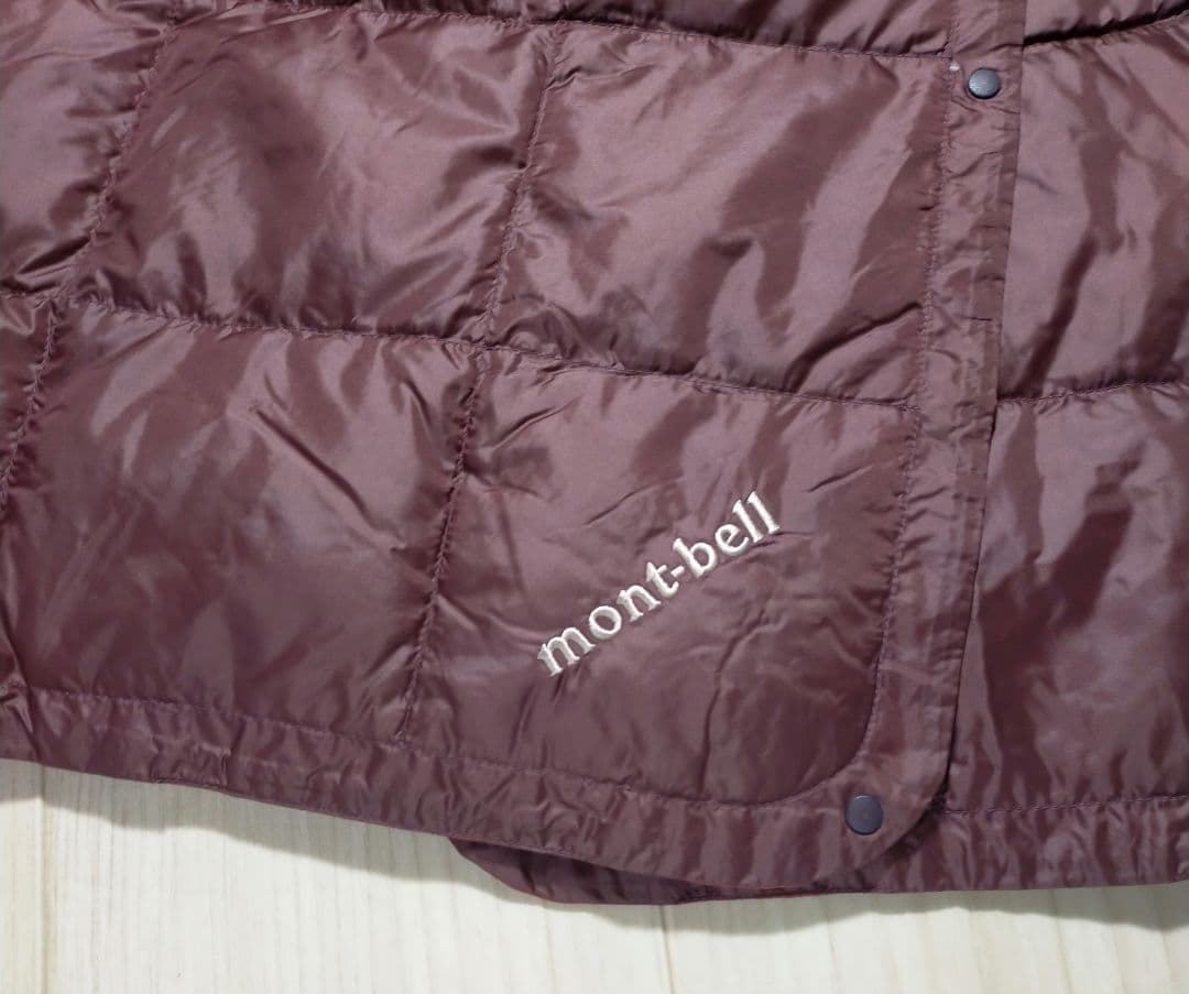 mont-bell モンベル　リバーシブル　ダウンブランケット　ブラウン