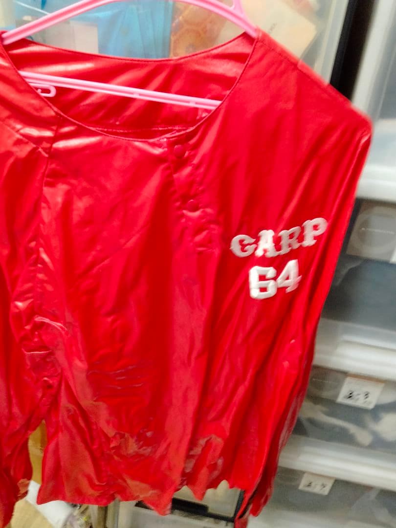 値下げ交渉可能汗出し　汗だし　カープ64 選手支給品　　オークションサイズ2xl