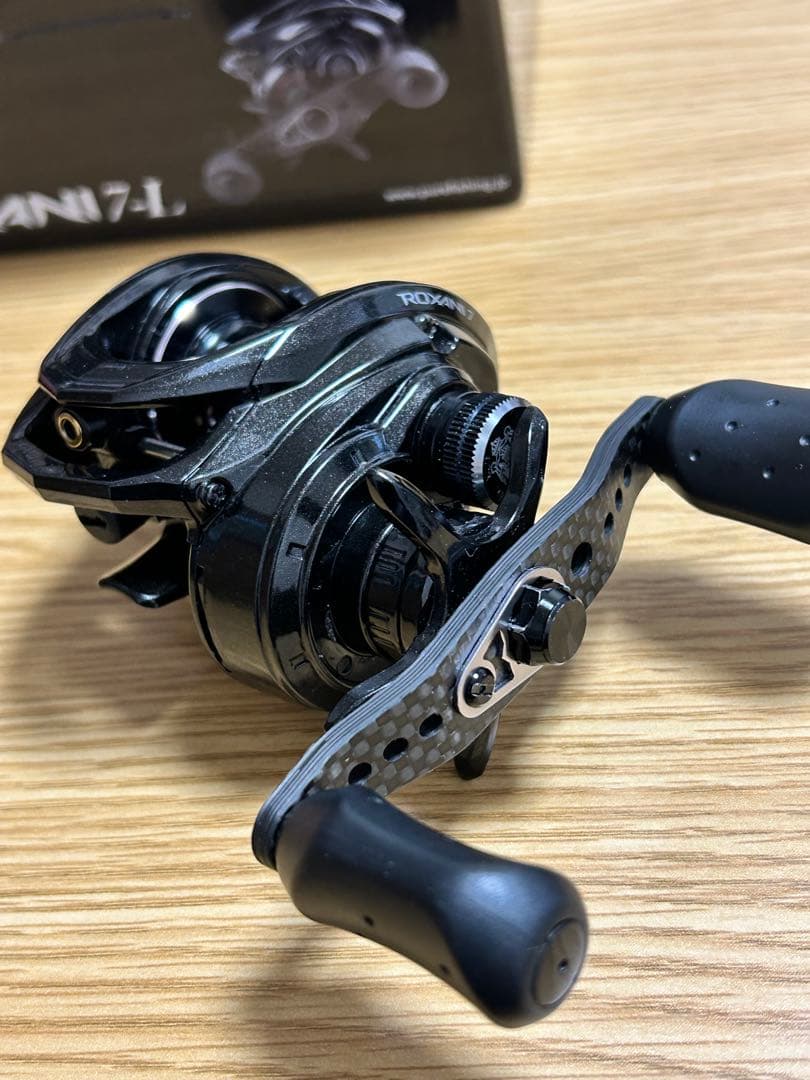 最終値下げ！アブガルシア！ロキサーニ7。左巻き。付属品完備。名機
