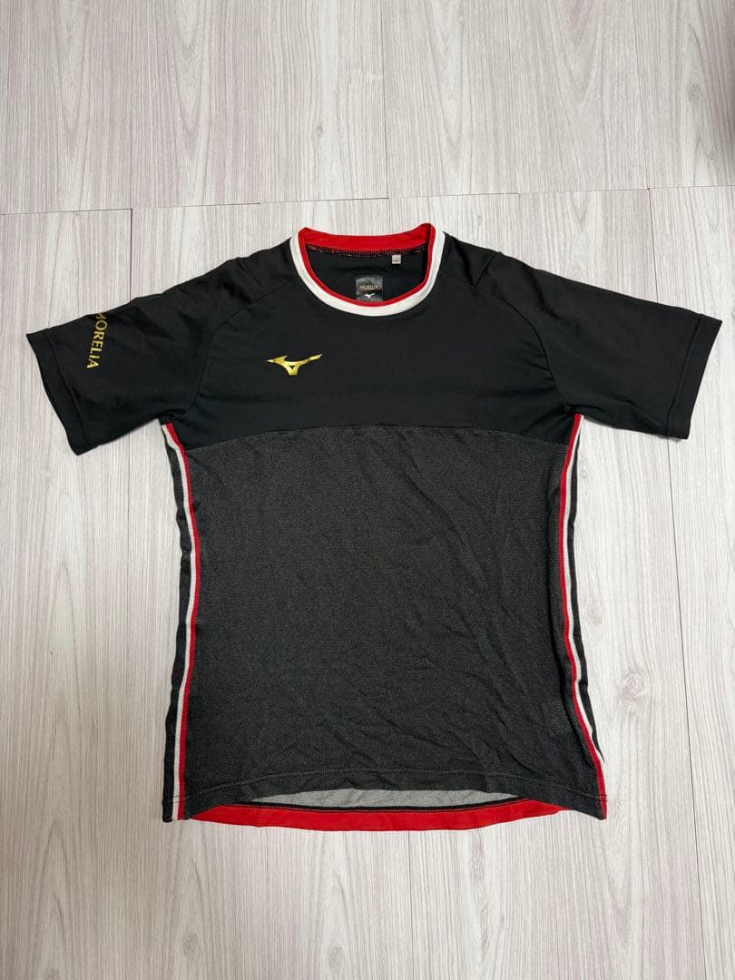 Mizuno スポーツウェアセット 黒/赤モレリア