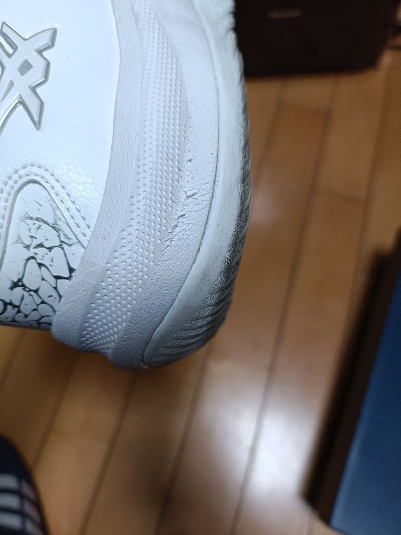 ASICS アシックス ホワイト　ノヴァサージ ロー2 28cm　バッシュ