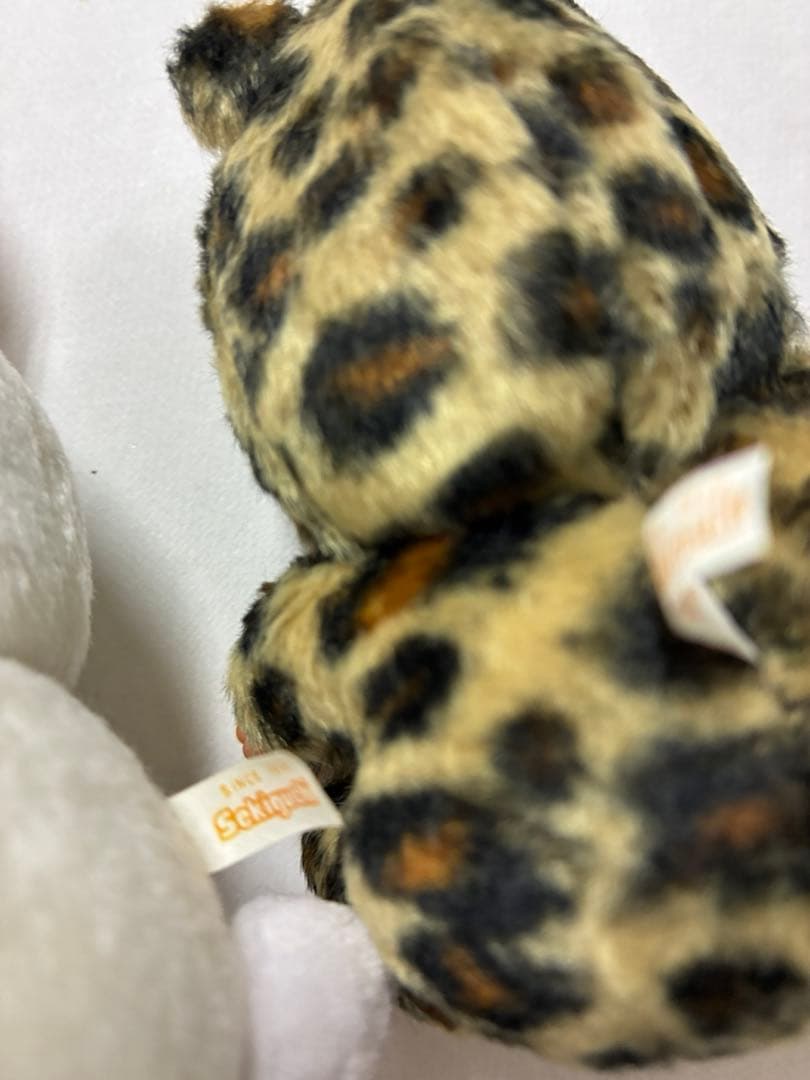 平成レトロ　セキグチ　アニマルモンチッチ　ヒョウ＆ウサギ　ぬいぐるみストラップ