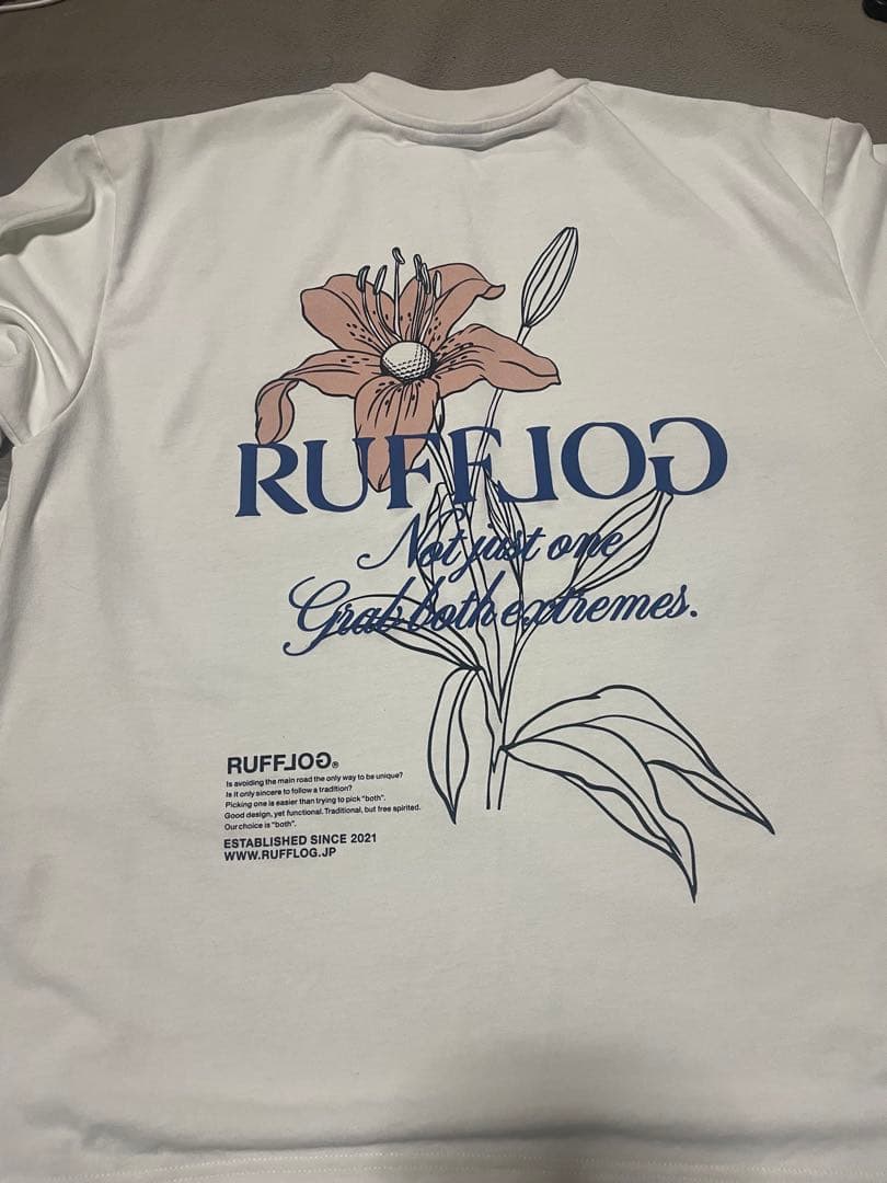 RUFFLOGフラワーグラフィック ロングスリーブシャツ Sサイズ