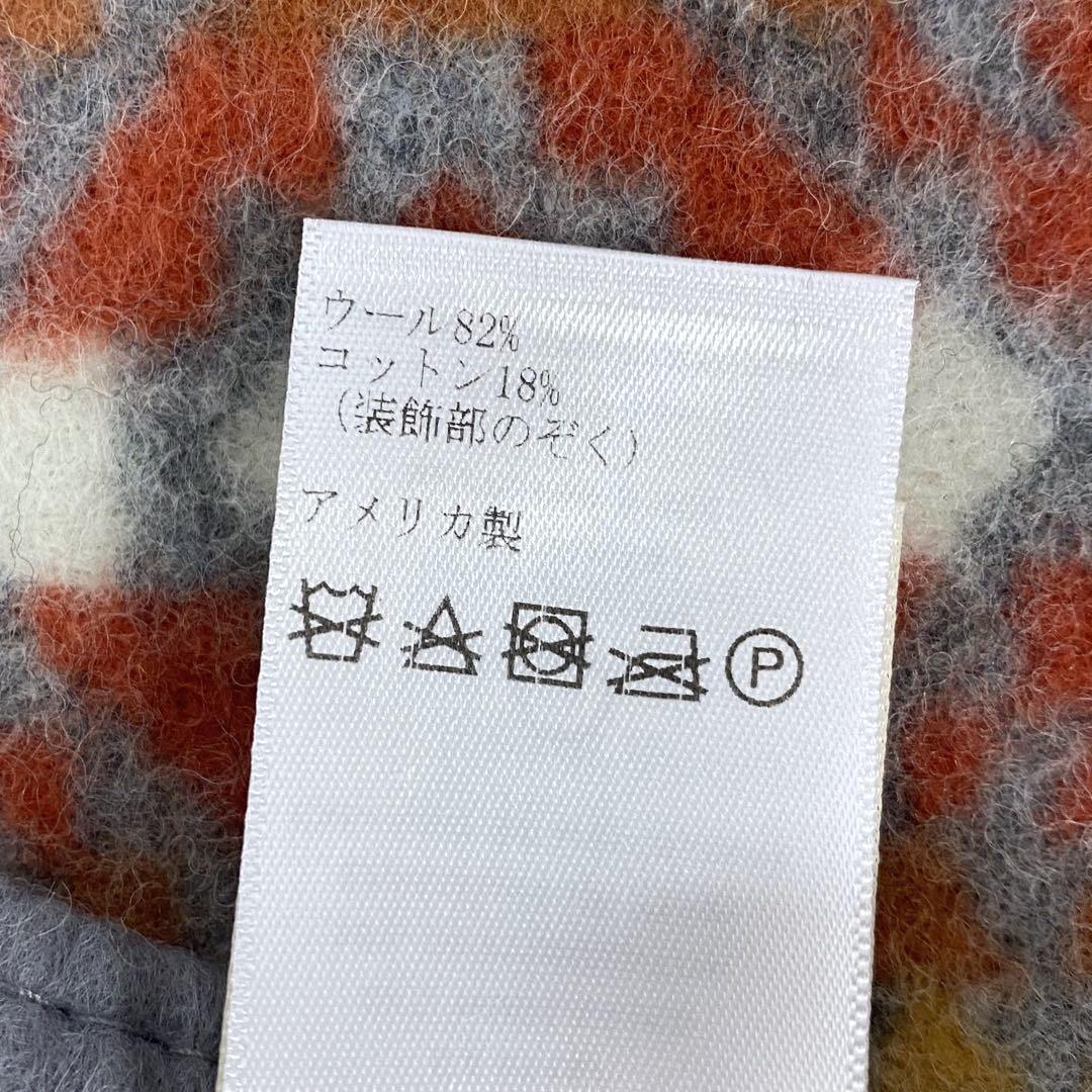 ペンドルトン チーフジョセフクリブ ブランケット ひざ掛け 肩掛け 防寒 グレー