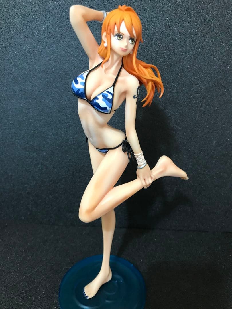 ワンピース ナミ フィギュア　リペイント　 オークション