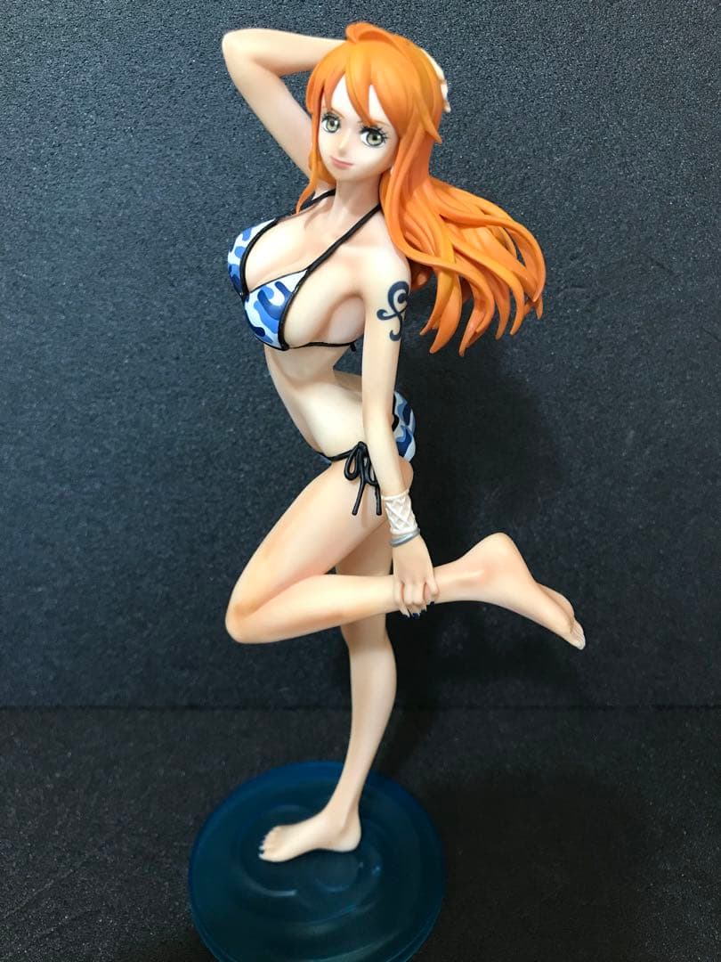 ワンピース ナミ フィギュア　リペイント　 オークション