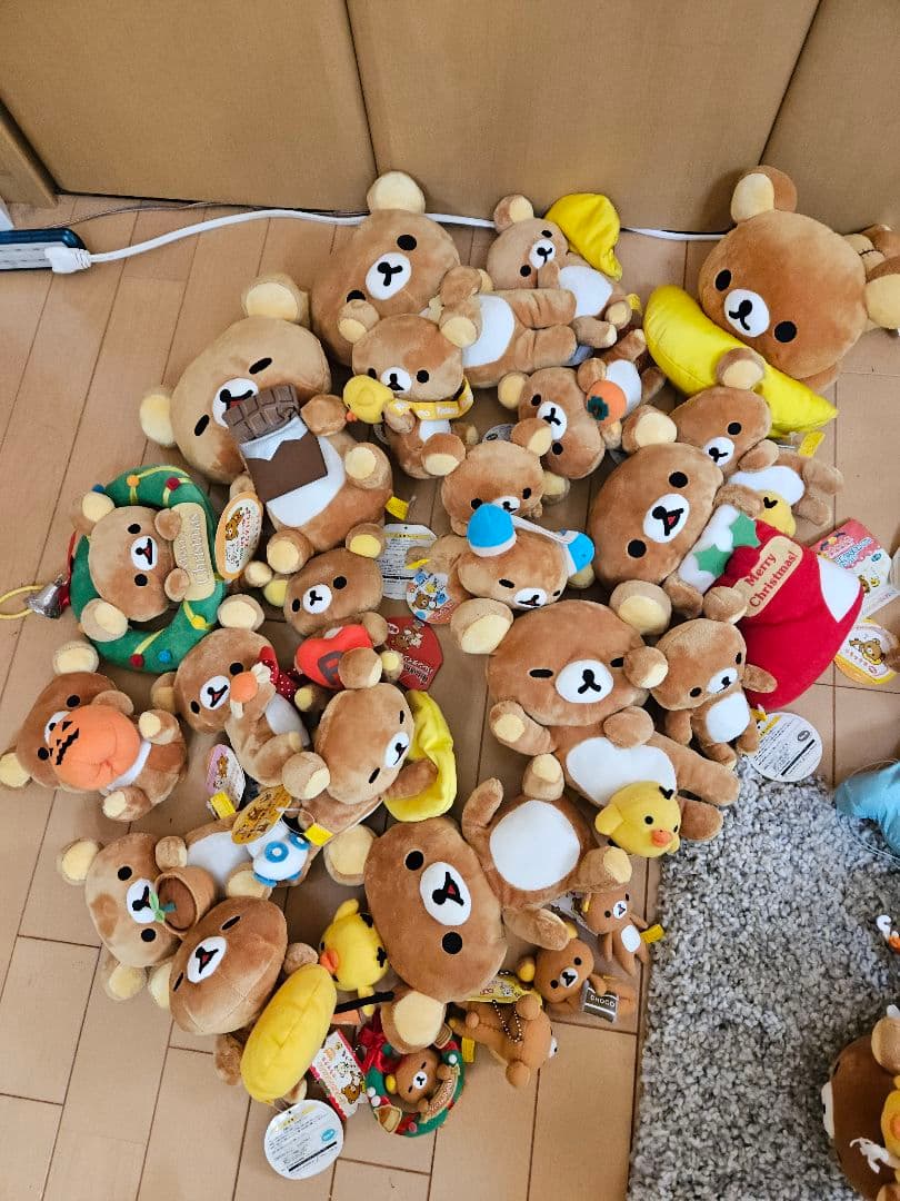 リラックマ ぬいぐるみセット⑤ボールチェーン