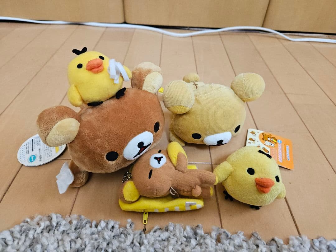 リラックマ ぬいぐるみセット⑤ボールチェーン
