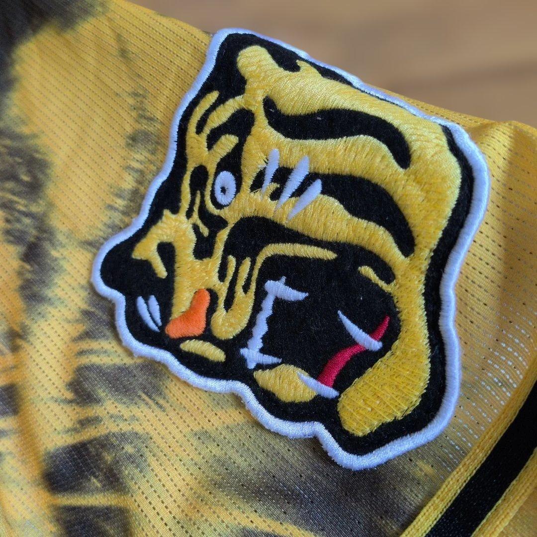 ウル虎の夏　2021ユニフォーム　総刺繍　梅野選手　阪神タイガース
