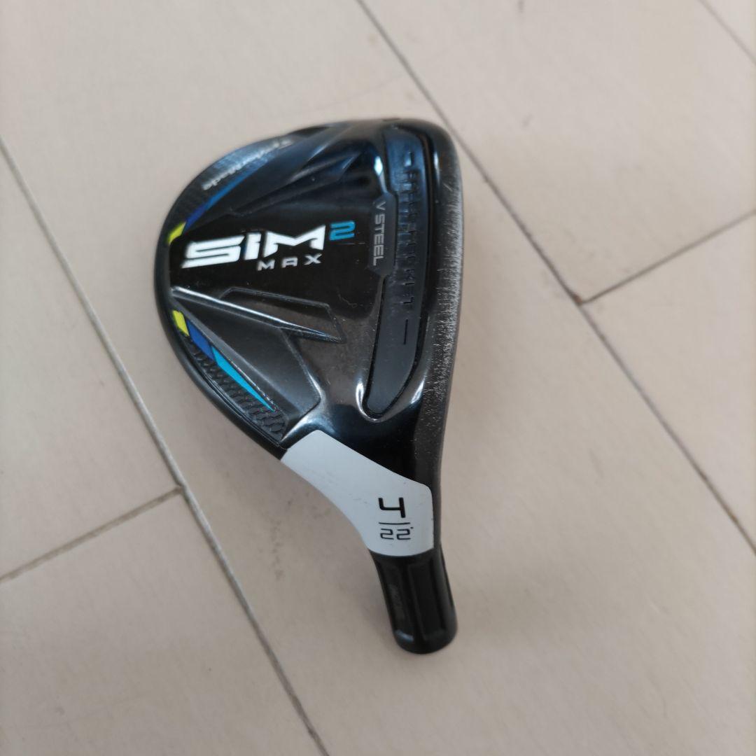 SIM2 MAX 4番 ユーティリティクラブ 22° ヘッドカバー付
