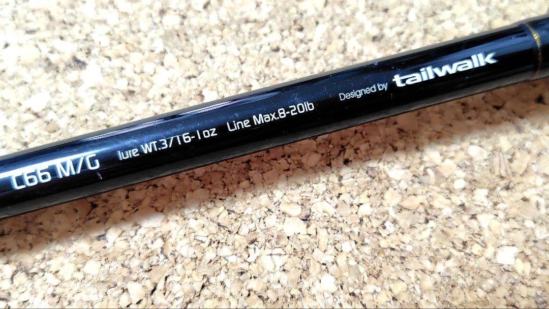 tailwalk Namazon ナマズゲームロッド c66 M/G 中古