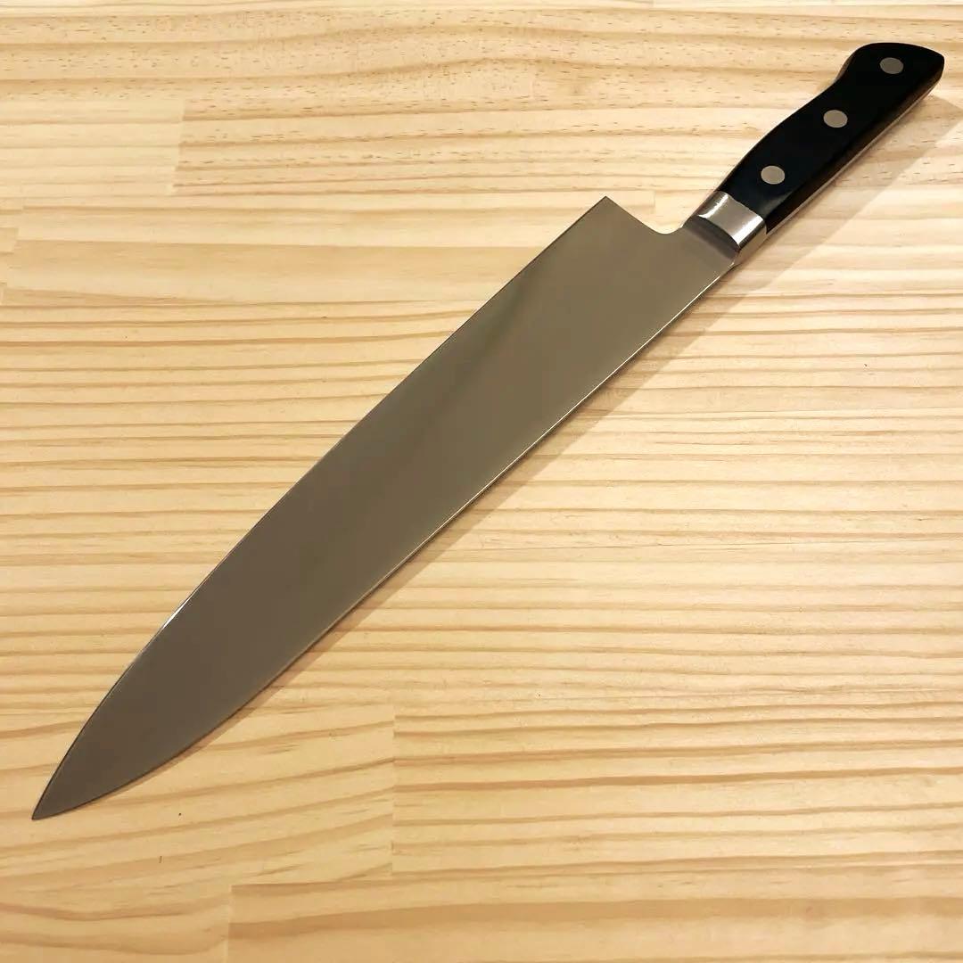 牛刀 ステンレス 9寸 27cm 新品未使用品 包丁 研ぎ済み 左利き 左